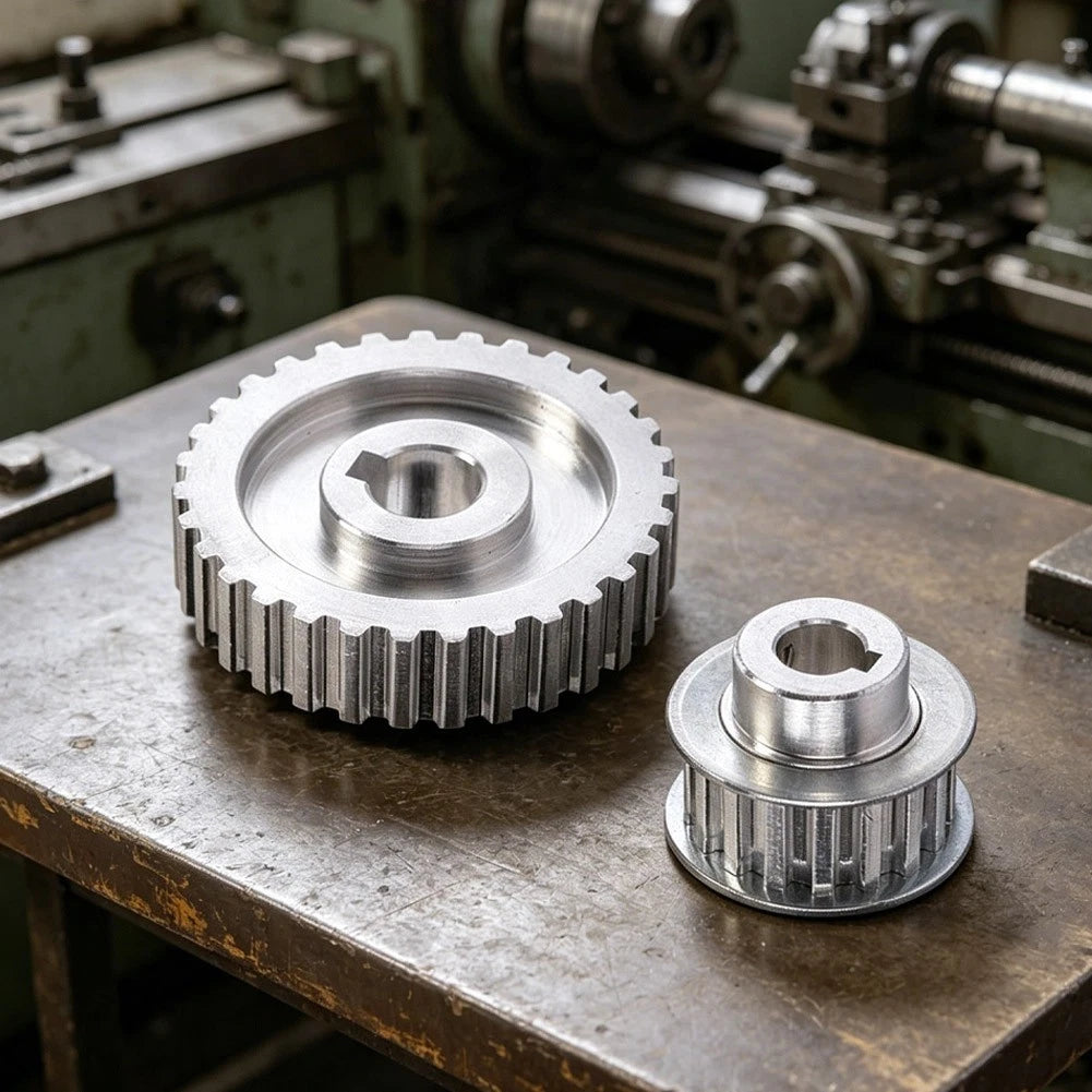 2X Metal Timing Pulley Gear for Cj0618 016, Cj0618 027/148 (Motor Use)