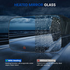 Mirror Glass Set for Dodge Ram 1500 (2009–2018) Power Heated