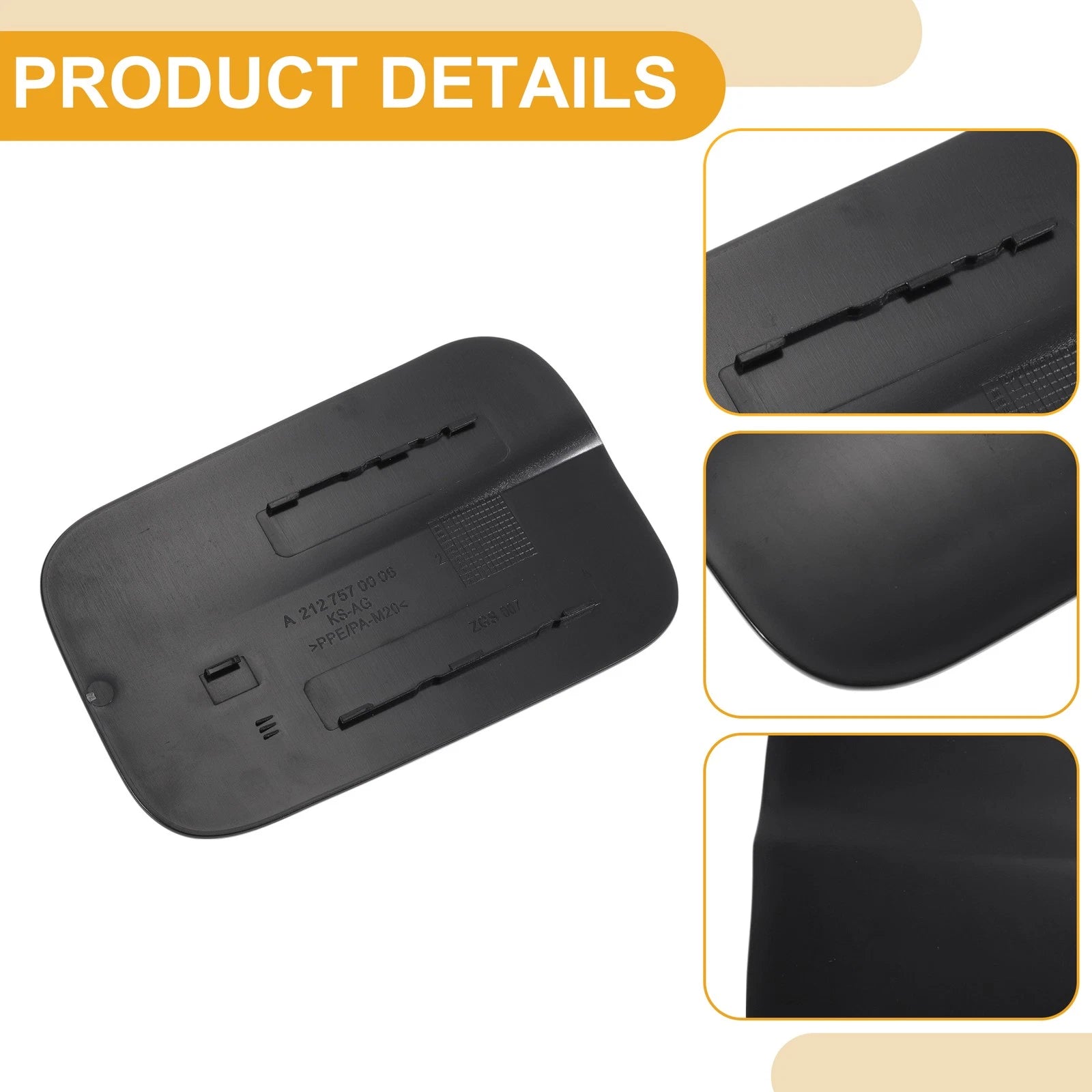 Fuel Tank Door Cap for Mercedes-Benz W212 (2009–2015) Clip Type No.A2127570006