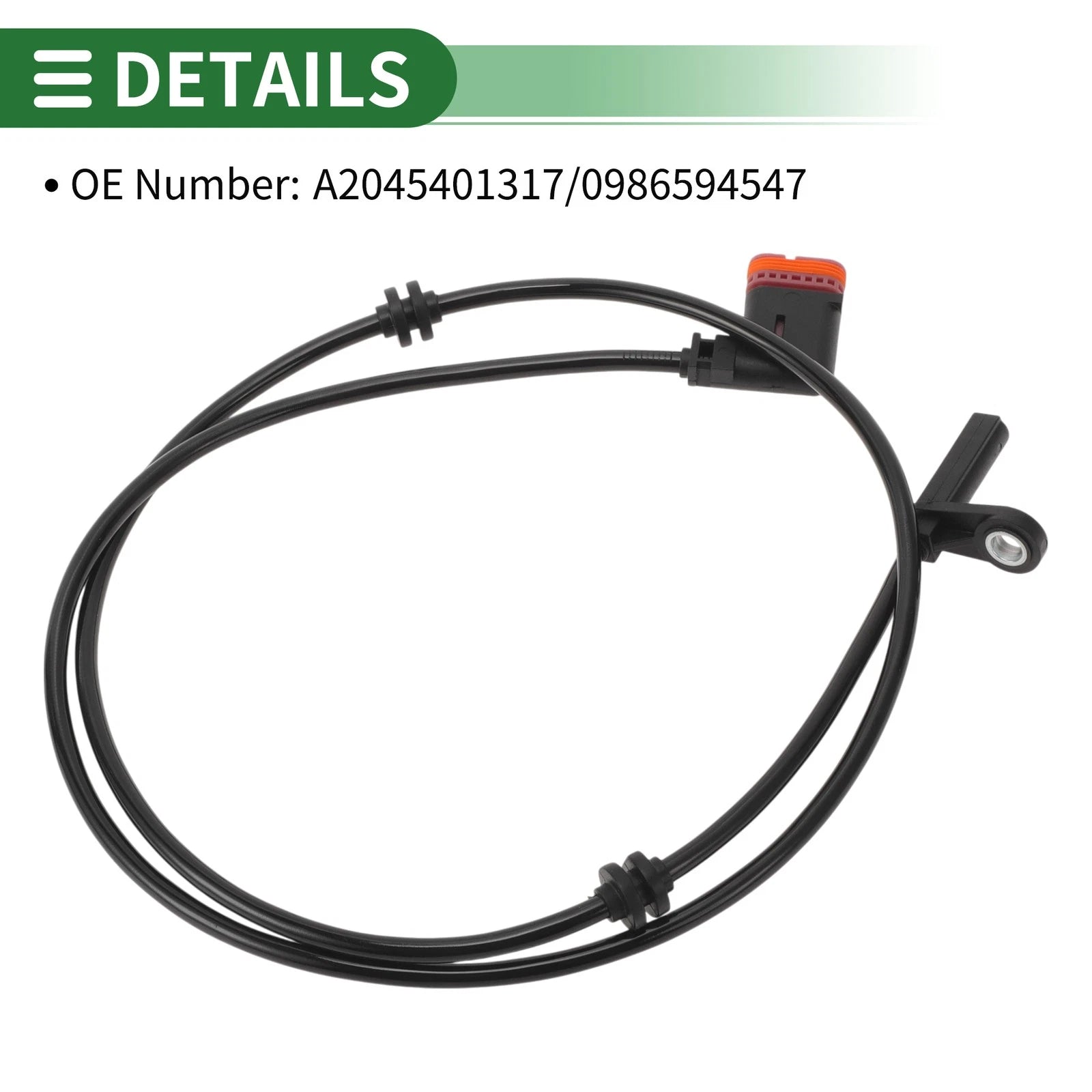 ABS Wheel Speed Sensor No.A2045401317 for Mercedes-Benz Glk250 (2013–2015)