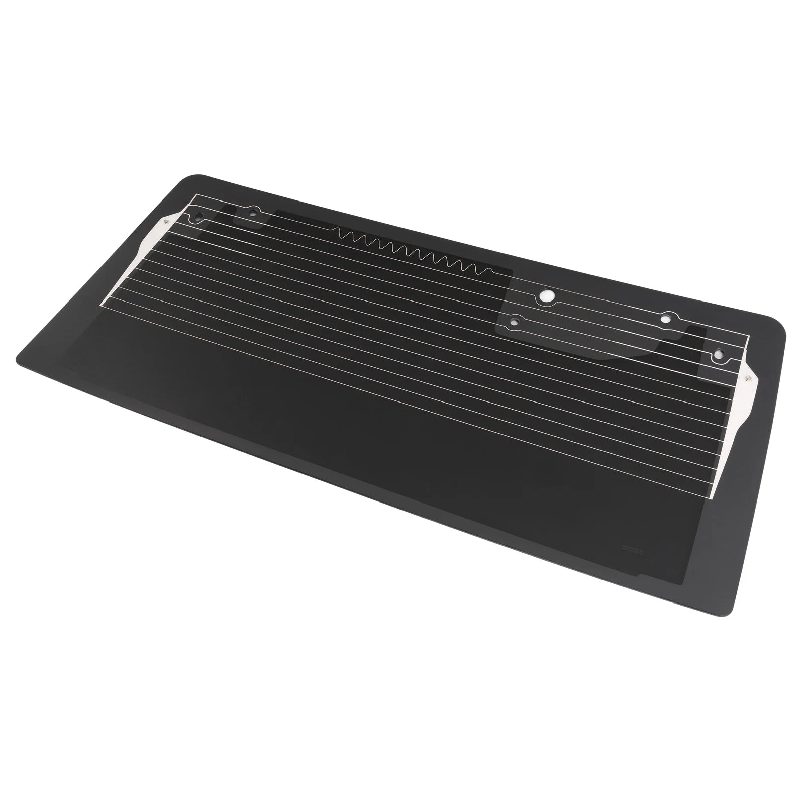 Rear Window Glass for Jeep Wrangler JK (2011-2017) - Heated Dark