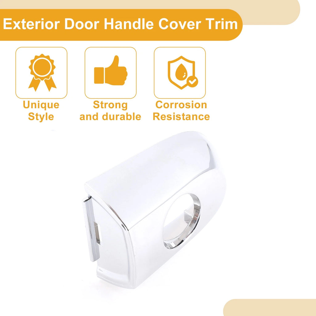 Chrome Exterior Door Handle Cover Trim for Kia Sorento (2011–2015)