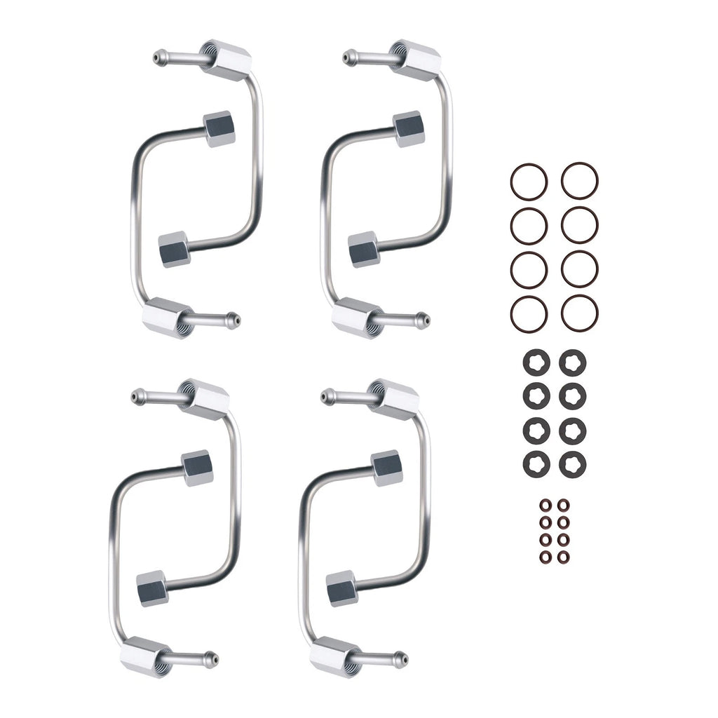 Set of 8 Fuel Injection Lines for Ford F-250 F-350 F-450 F-550 (2011–2019)