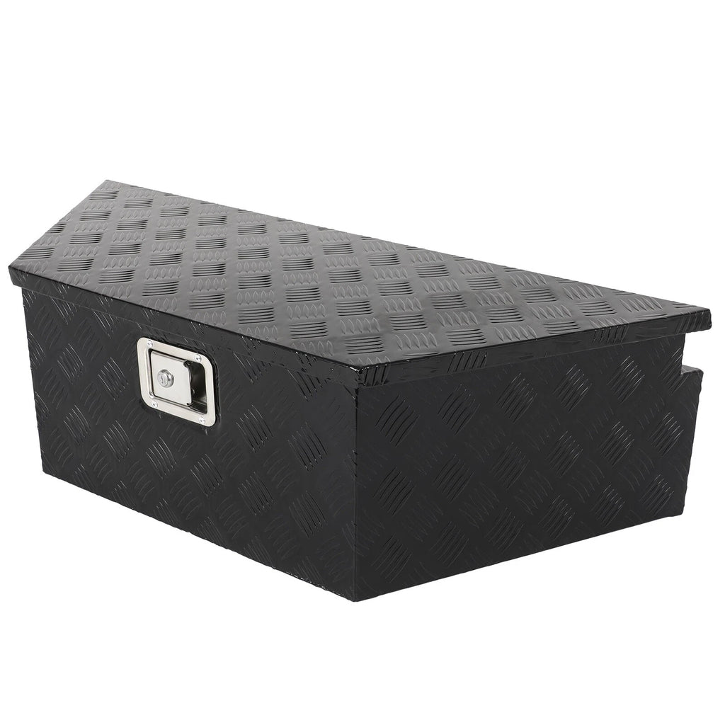 Aluminum Trailer Tongue Tool Box for Pickup Truck Bed Storage