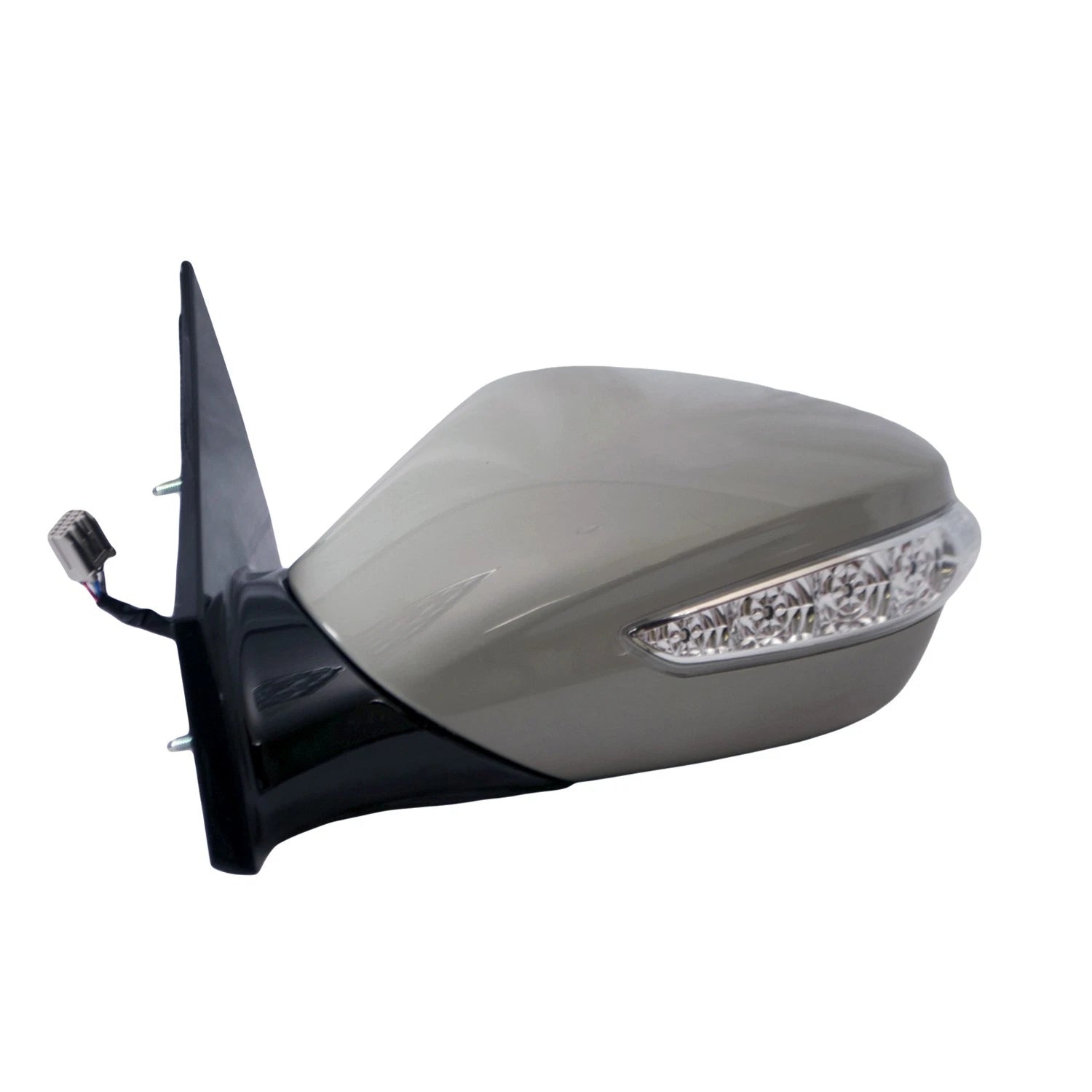 Replacement Ready to Paint Driver Side Door Mirror w Signal Lamp for Ford