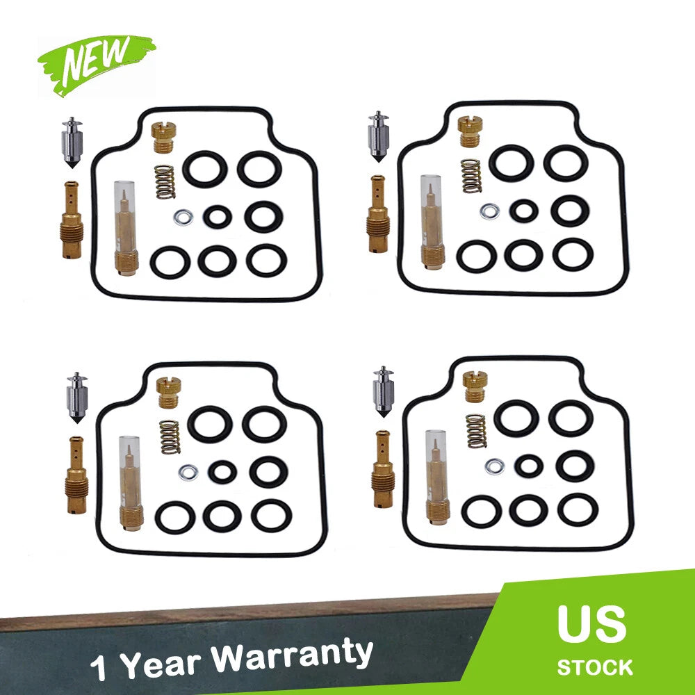 Set of 4 Carburetor Rebuild Kits for Honda CB650 CB650SC (1983–1985)