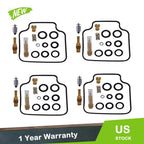 Set of 4 Carburetor Rebuild Kits for Honda CB650 CB650SC (1983–1985)