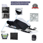Heavy Duty Snowmobile Sled Storage Cover for Polaris Indy EVO 121