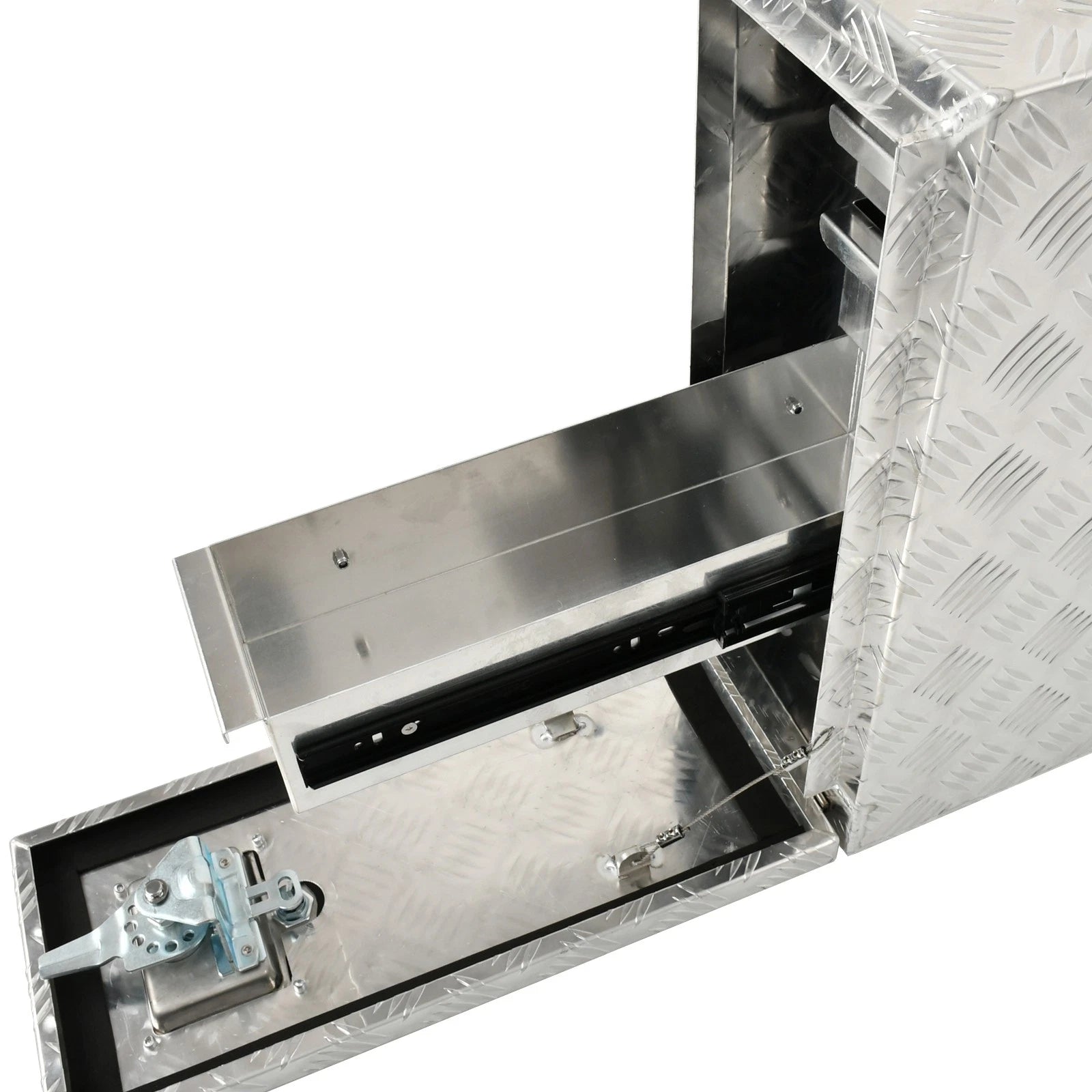 18 Inch Aluminum Truck Bed Tool Box for Universal Fit (5 Drawers)