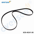 Timing Belt for Yamaha F225 F250 F300 (2001–2023) 6CB-W4624-00, 6CB-46241-00