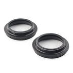 2X Front Fork Damper Shock Absorber Dust Seals for Motorcycle (41X54)