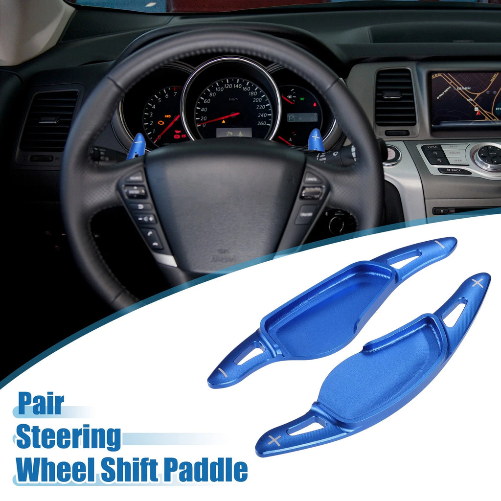Set of 2 Steering Wheel Shift Paddle Covers for BMW 3 Series (2019–2020) Blue
