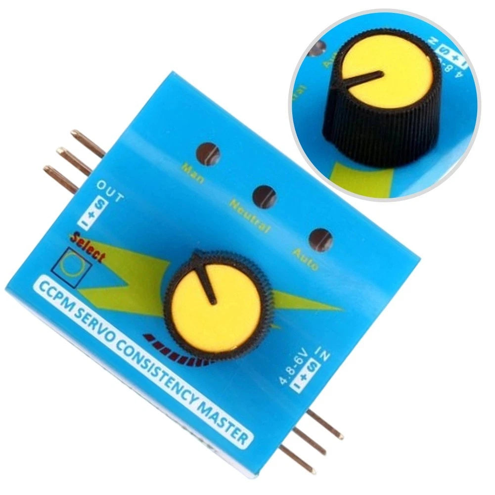 RC Controller Tester for ESC with Manual Neutral & Auto Test Modes