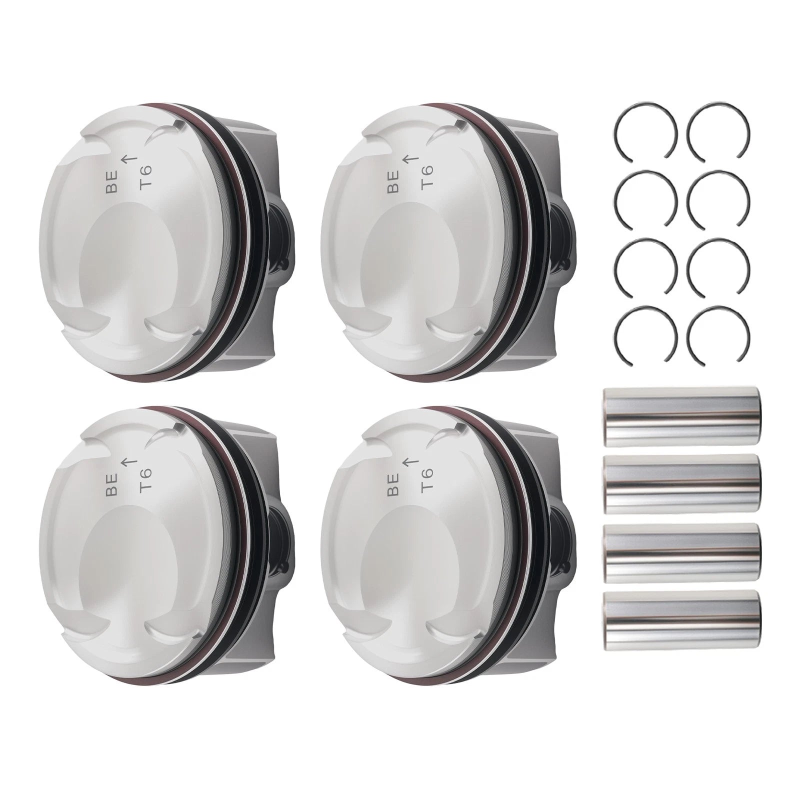 Engine Pistons & Rings Kit for Hyundai Kia (2011–2019) 1.6T G4FJ