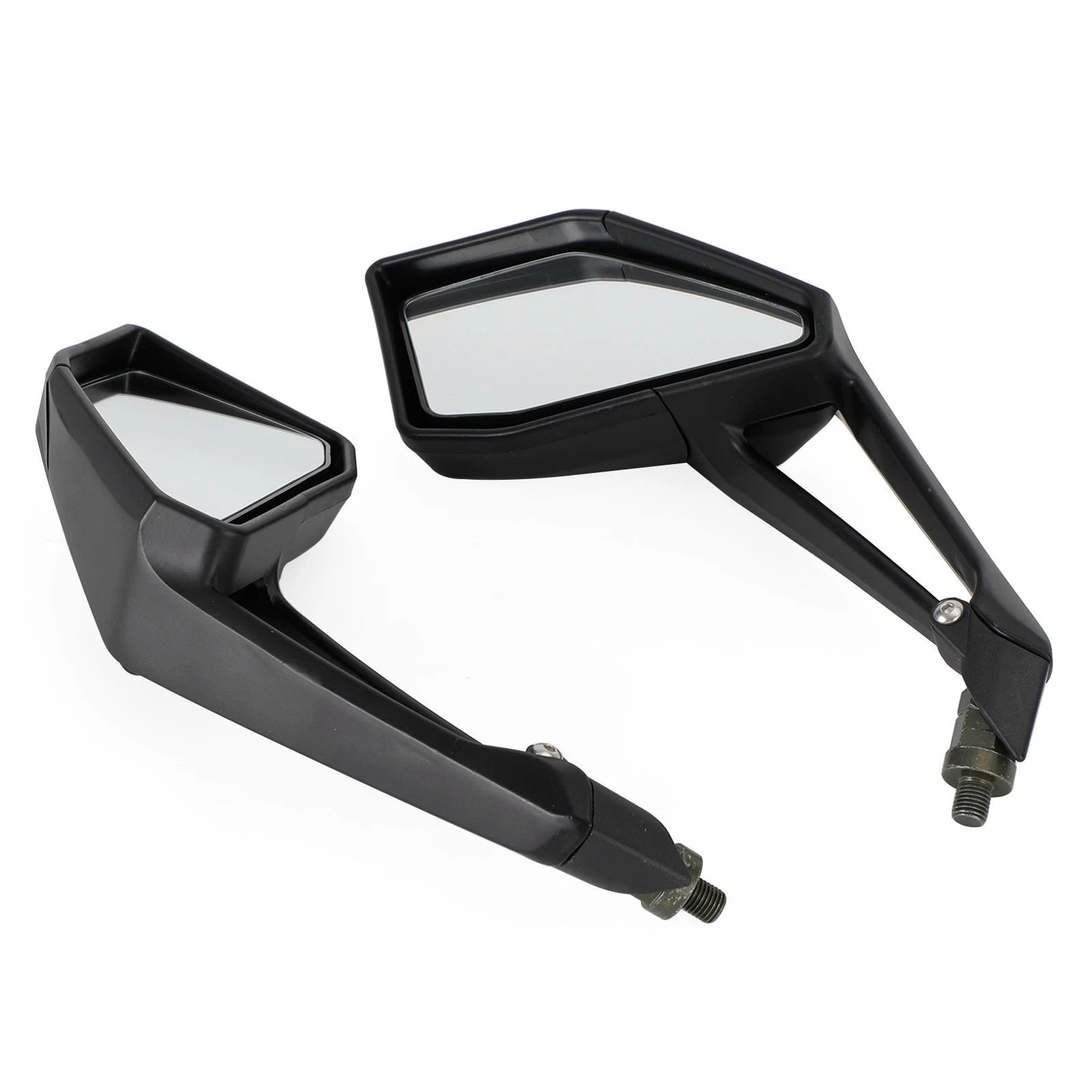 Set of 2 Rearview Mirrors for Kawasaki Z1000 (2014–2021) Black