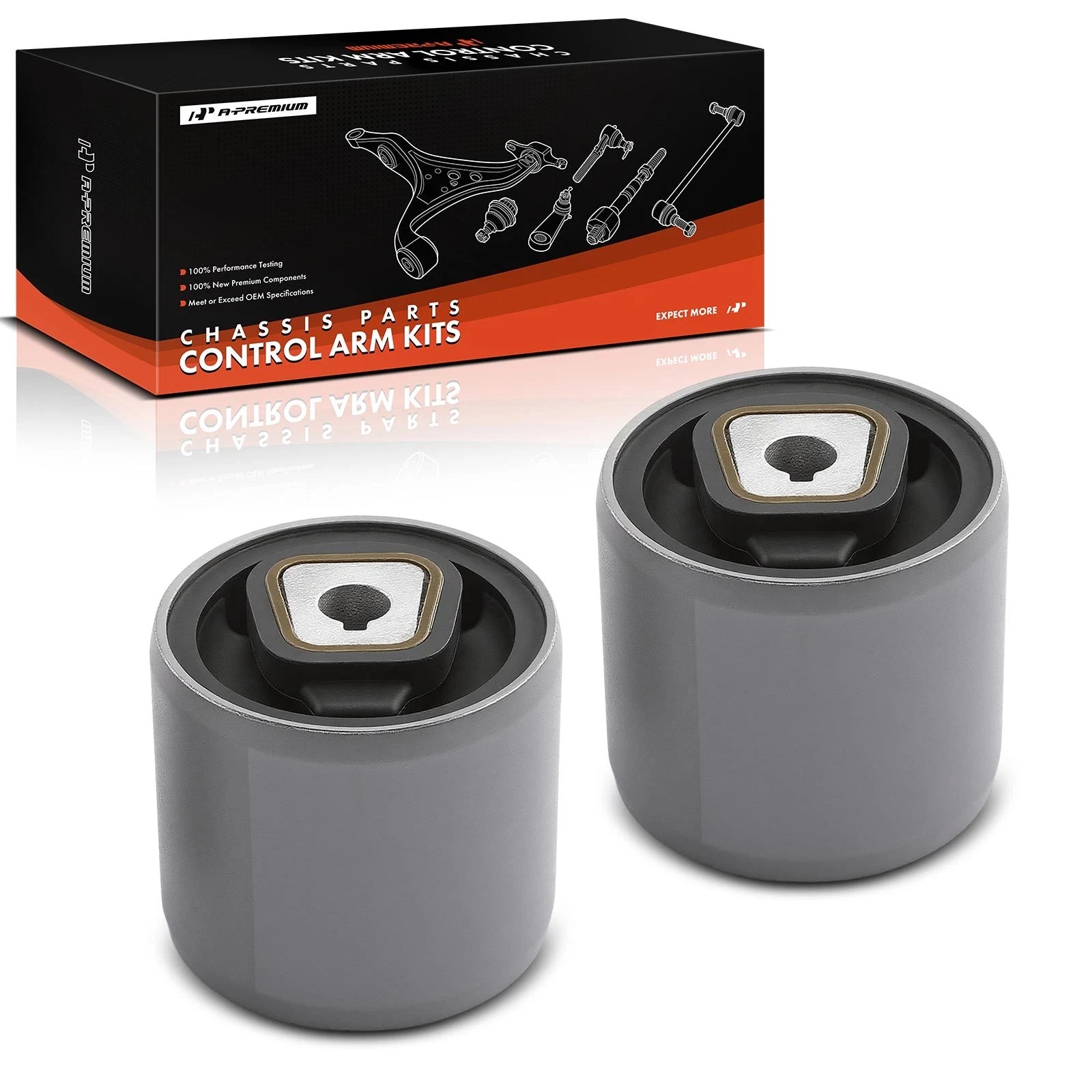 2X Front Lower Inner Rearward Control Arm Bushing for BMW 325xi 328xi (2006–2013)