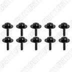 10 Pcs Under Tray Splash Guard Torx Screws with Washers for Ford
