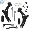 10X Front Lower Control Arm Tie Rod Sway Bar Link for Ford Edge Lincoln MKX (2007–2014)
