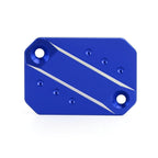 CNC Front Brake Fluid Reservoir Cover Blue for Piaggio MP3 300 400 500 (2015–2021)