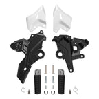 Driver Footrests Footpegs Bracket for Kawasaki Ninja 650 Z650 Z650RS (2017–2025)