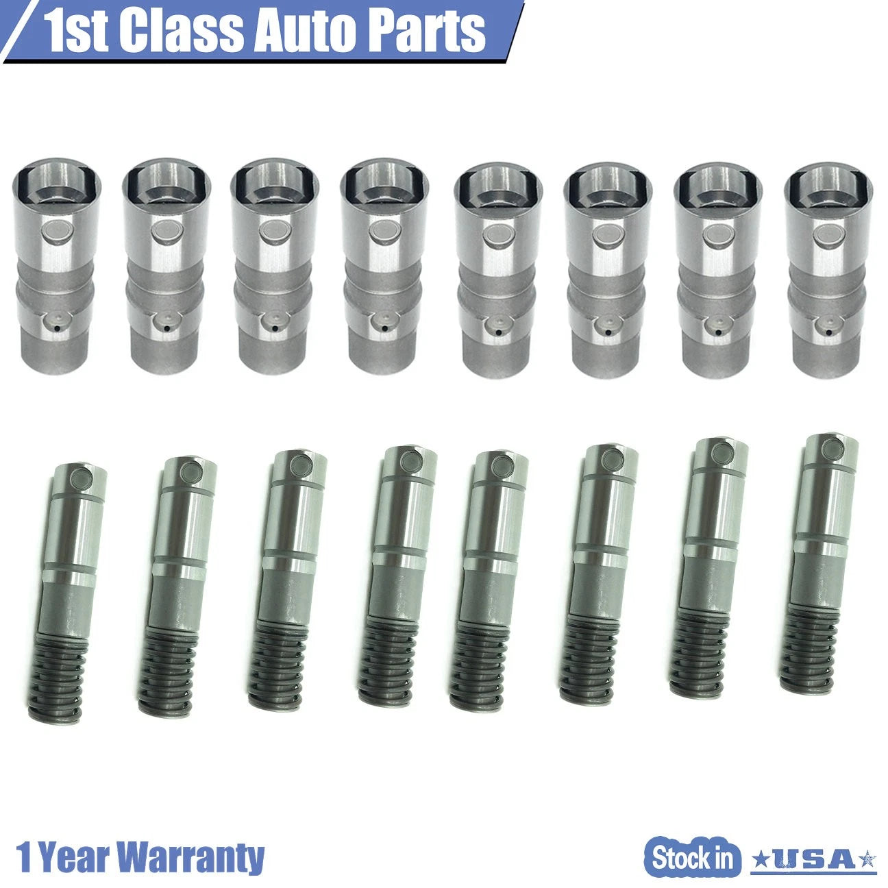 16PCS AFM DOD Valve Lifters for Buick Allure Lacrosse Rainier (2005–2009)
