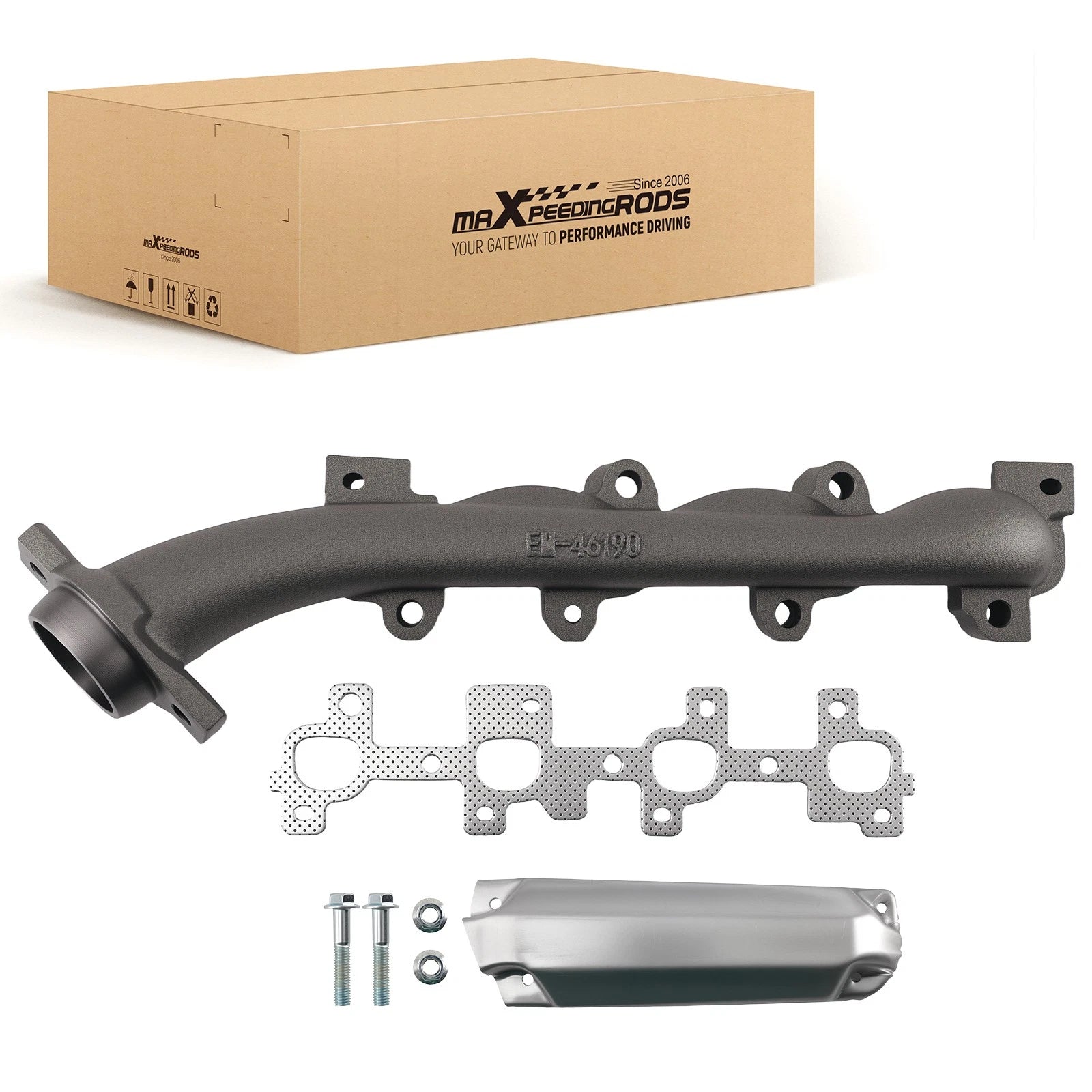 Exhaust Manifold Kit for Dodge Dakota Ram 1500 (4.7L) 2000–2003