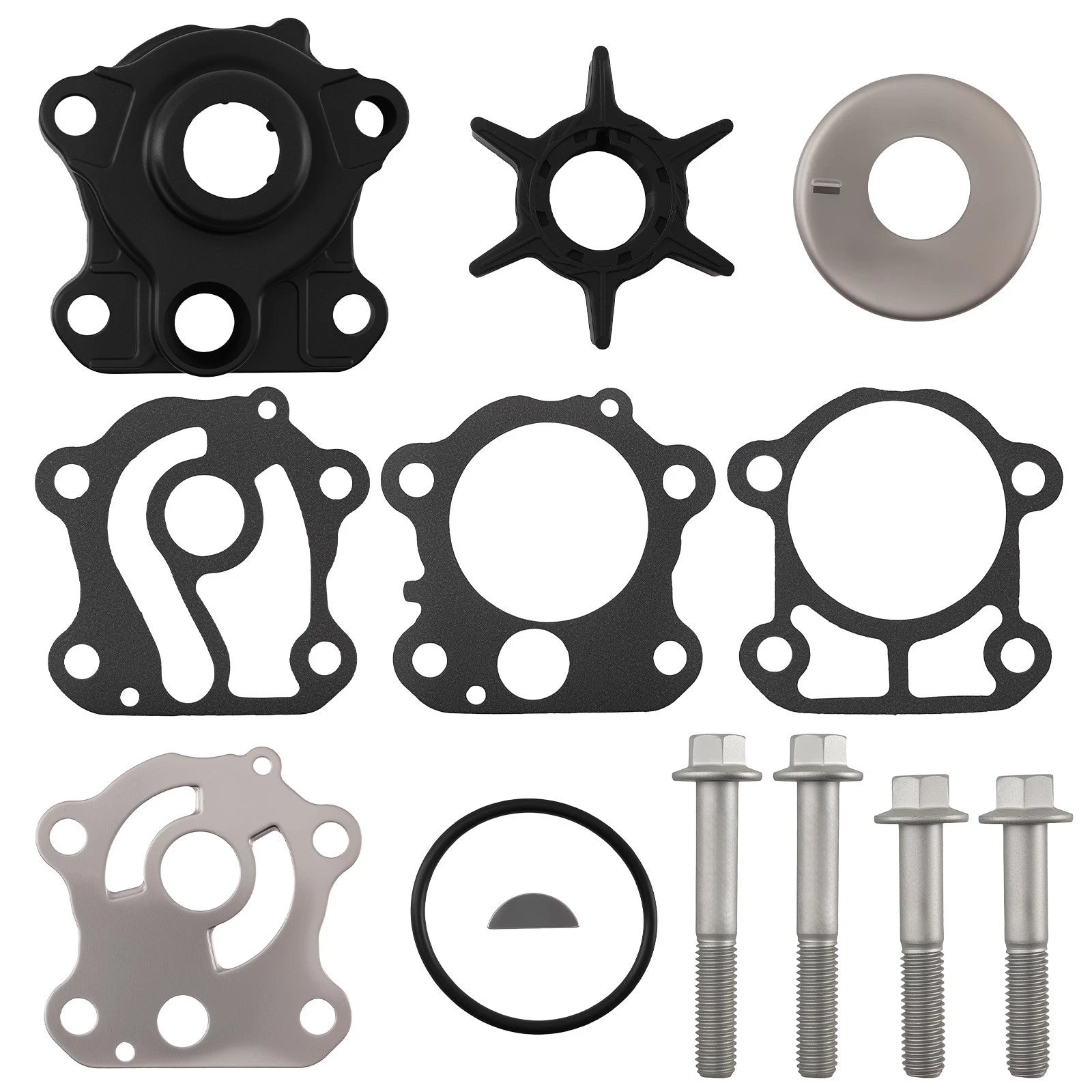Impeller Water Pump Kit for Yamaha 60F 70B 2 Stroke (1997–2003) 6H3-W0078