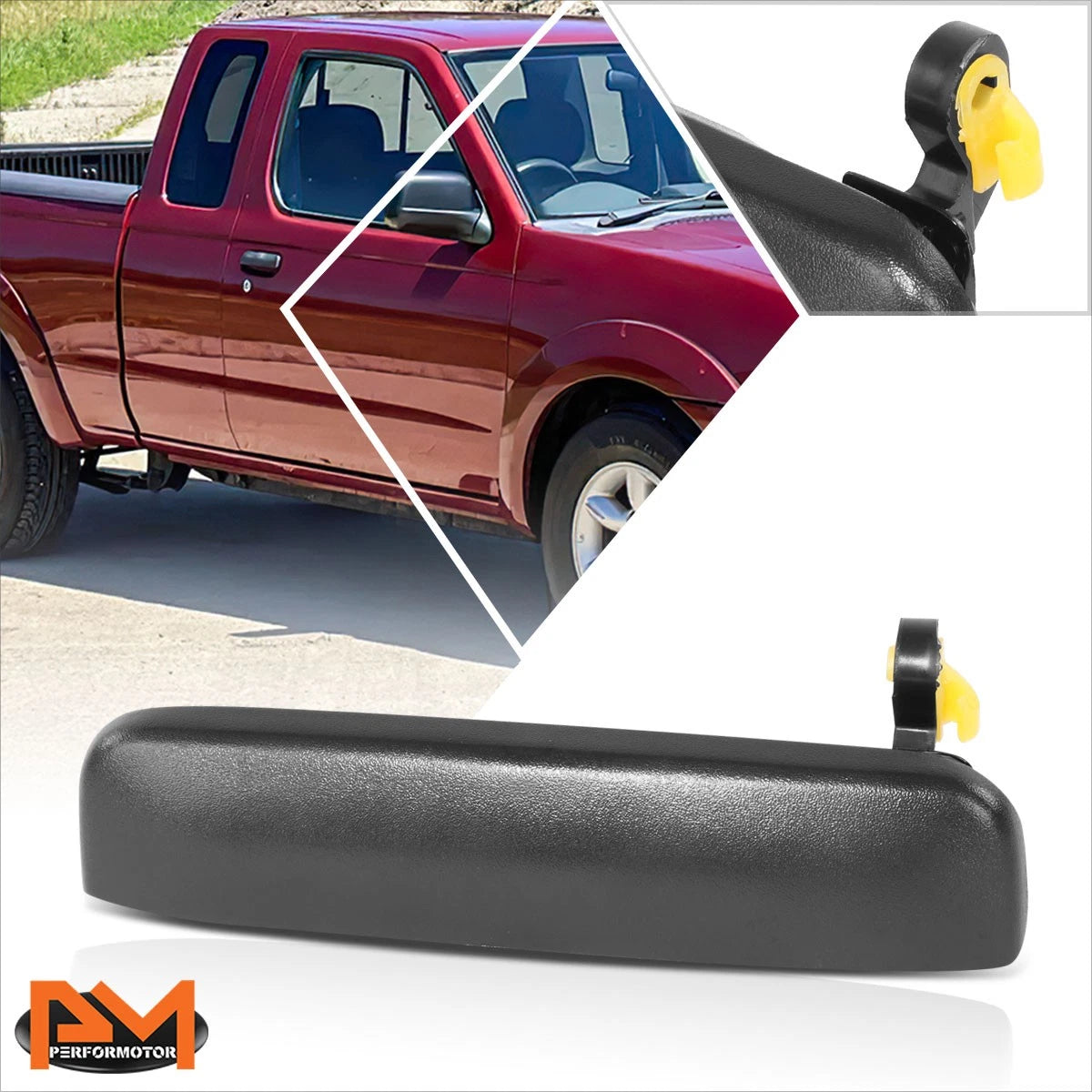 Front Left Exterior Outer Door Handle for Nissan Frontier (1998–2004)