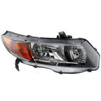 Replacement Head Light Lens Housing Passenger Side for Toyota RAV4 (2013–2018)