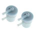 2Pcs Fuel Filter for Johnson Evinrude OMC 25-70 HP (1990–2023) 5032323 15410-87J10