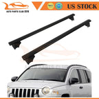 Aluminum Cross Bar Cargo Carrier for Jeep Compass (2008–2010)
