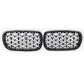 ABS Front Grille for BMW X5 F15 (2014–2016) Glossy Black Meteor Style