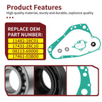 Water Pump Rebuild Kit & Gasket for Suzuki RMX250 RM250 (1989–1998)