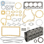 Complete Cylinder Head with Gasket Kit for Kubota Engine (V1505, V1505D, V1505T, V1505E)