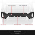 Front Bumper Face Bar for GMC Sierra 2500 3500 HD (2020–2023)