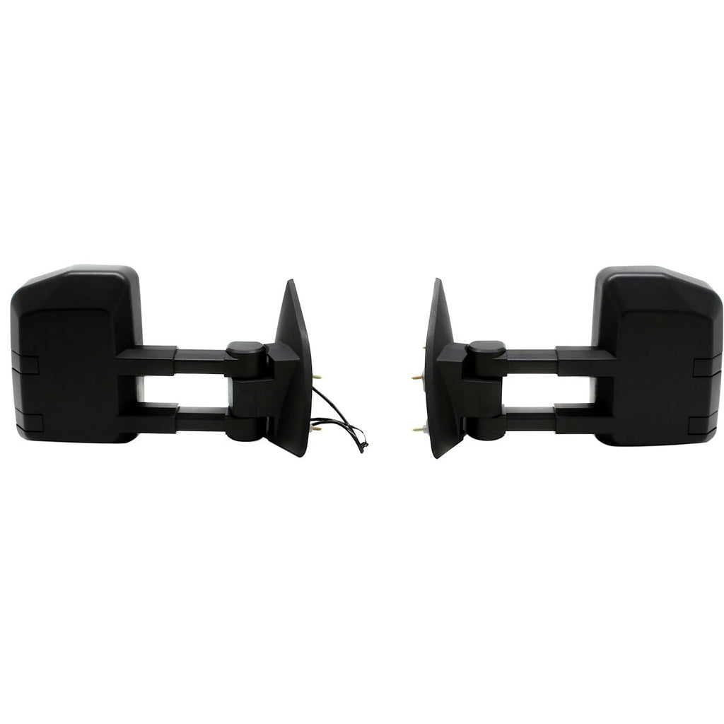 Tow Mirror Set for Ford F-450 Super Duty (2011–2016) Black