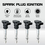 Set of 4 Ignition Coils for Audi TT A4 Quattro (2001–2006) UF411