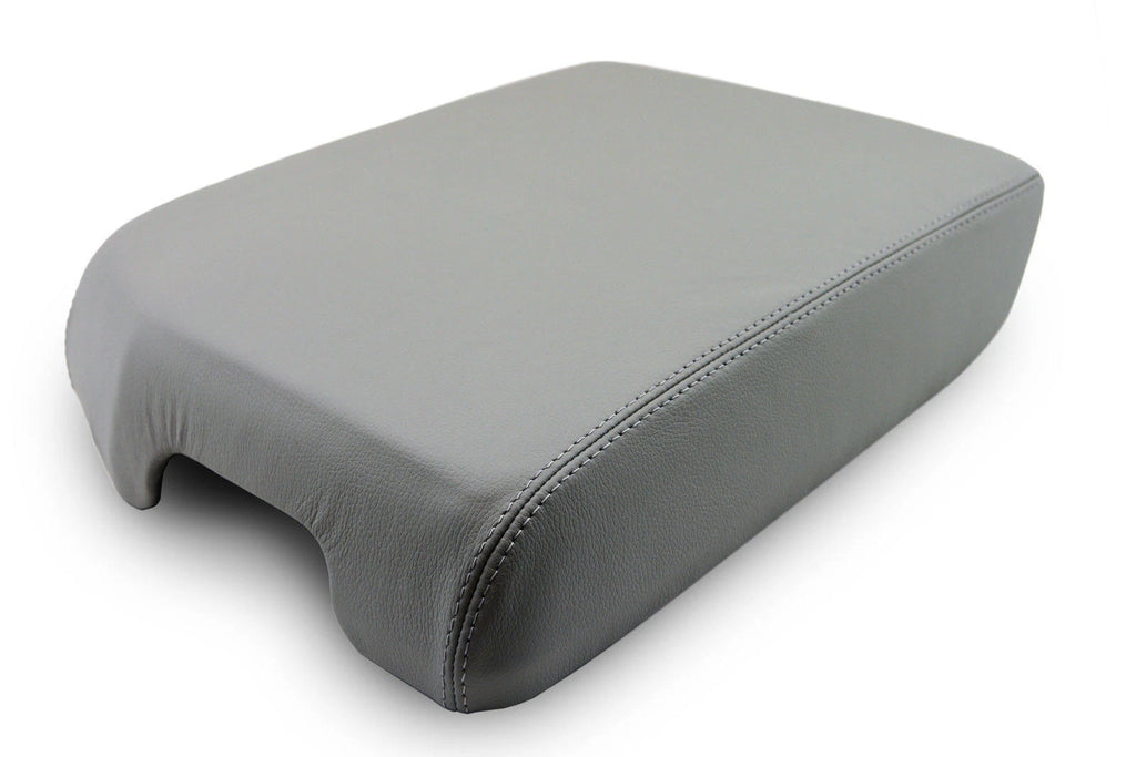 Center Console Armrest Cover for Toyota Sequoia (2008–2019) Gray Leather