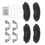 Set of 4 Front Ceramic Brake Pads for Honda CR-V/Crosstour (2012–2022) D1521