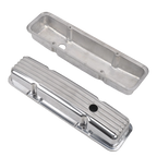 Short Valve Covers & 15" Oval Air Cleaner for Chevy SBC (1958–1986)