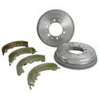 Rear Brake Drums + Shoe Linings for Toyota Hiace 05~09 KDH TRH 200 Series Van