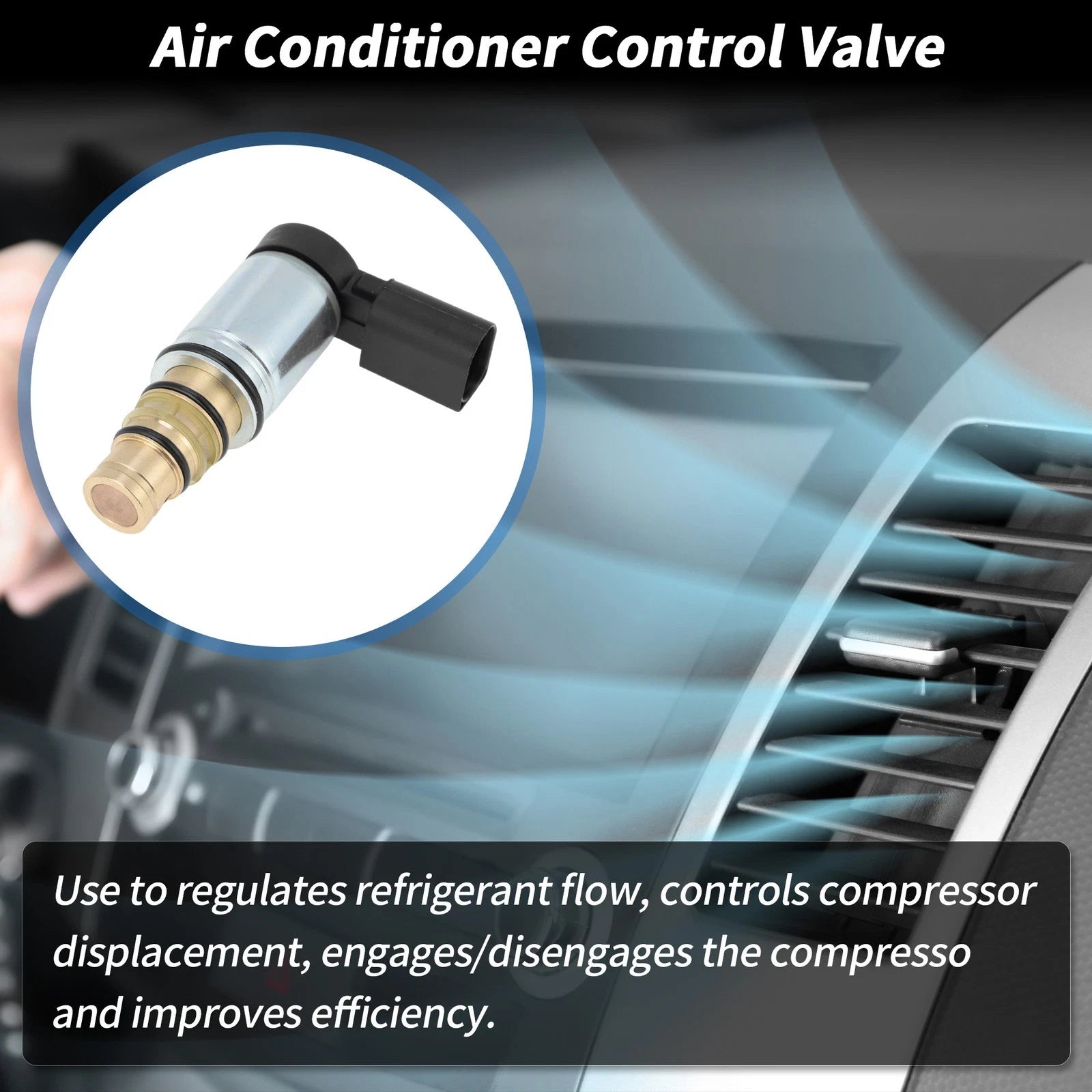 AC Compressor Control Solenoid Valve for Volkswagen Audi (PXE16 PXE14)