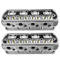 2X Aluminum Cylinder Heads for Ford SBF 289 302 351W 5.0L V8 (Bare)