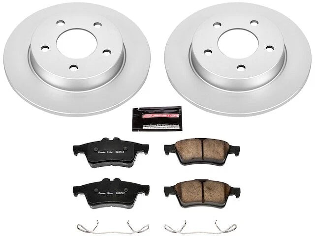 Rear Brake Pad and Rotor Kit for Mazda 3 (2006–2013) VC992VP