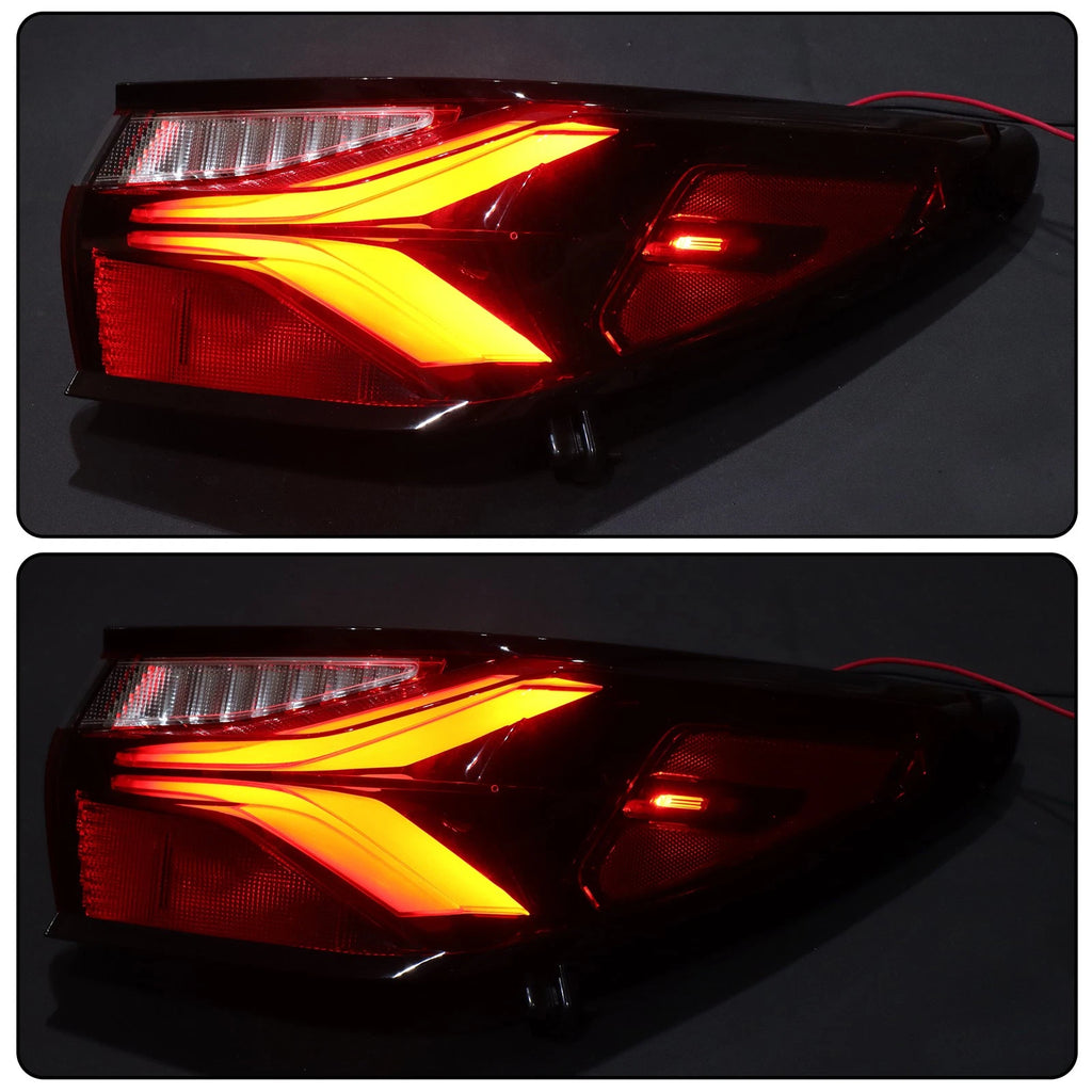 2X Tail Light Assembly for Chevrolet Blazer (2019-2022) Black LED