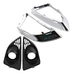 Chrome Fog Light Grille Cover for Ford Fusion (2010–2012) Driver Passenger Side