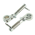 1-1/4" Highway Bar Footpegs for Harley Touring Softail Dyna