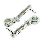 1-1/4" Highway Bar Footpegs for Harley Touring Softail Dyna