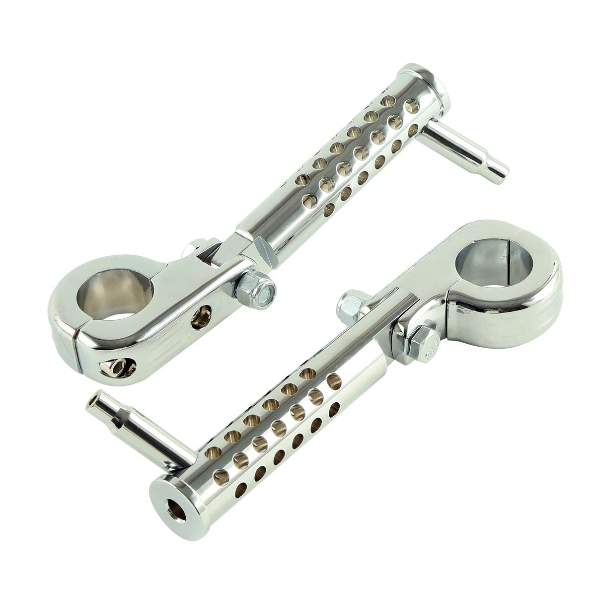 1-1/4" Highway Bar Footpegs for Harley Touring Softail Dyna