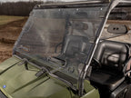 Vented Full Windshield for Polaris Ranger 500 (2015–2023) - Scratch Resistant, Dark Tint